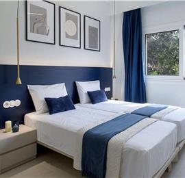 3 bedroom seaside villa with pool & jacuzzi, near Acharavi, sleeps 6